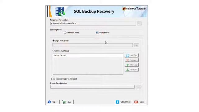How to Restore Data( MDF|LDF) From SQL BAK file Using SQL Backup Recovery смотреть онлайн
