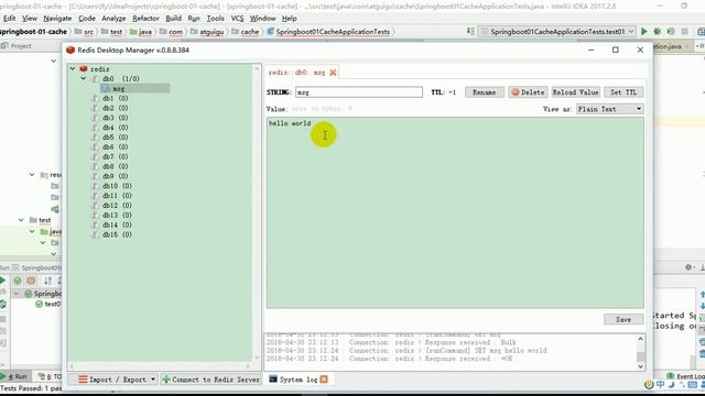 11、SpringBoot缓存 RedisTemplate&序列化机制 смотреть онлайн