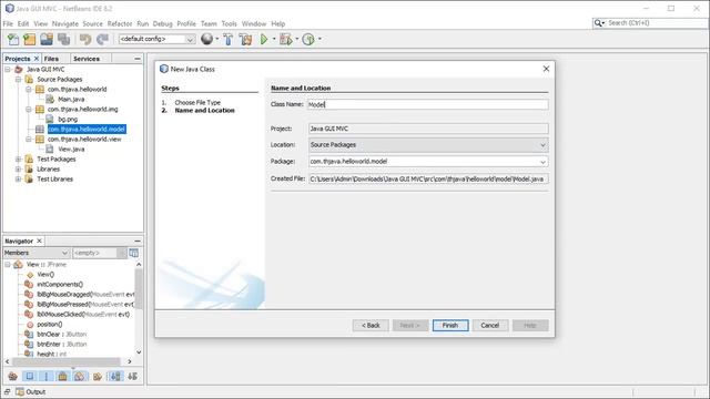 Java GUI MVC #8 สร้างคลาส Model смотреть онлайн
