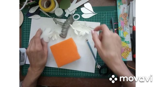 МК праздничные резиночки из фоамирана. смотреть онлайн