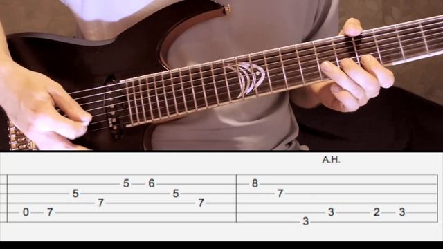Как играть рифф Van Halen - Ain't Talkin' 'Bout Love смотреть онлайн