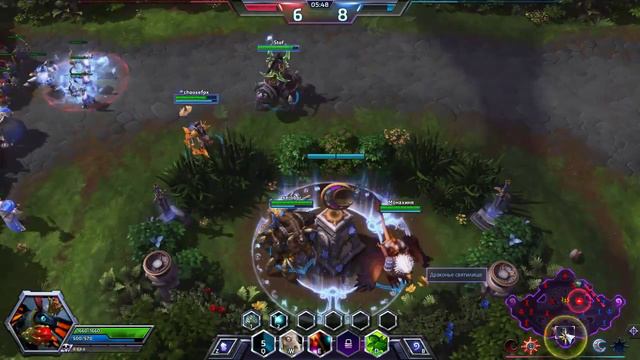 Heroes of the Storm. Светик, Фалстад, Е.Т.С., Иллидан, Тиранда смотреть онлайн