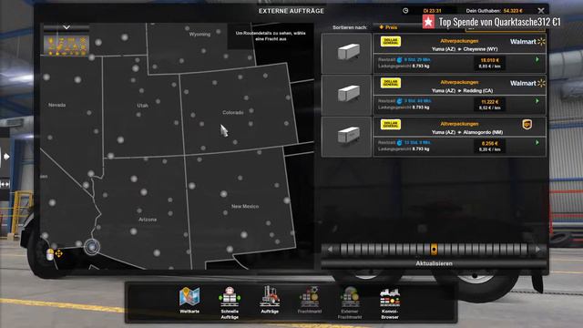 ATS SCS Multiplayer Convoy MOD Support v1.42 20:00 Uhr Start Los Angeles Werkstatt Deutsch смотреть онлайн