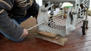 Грохотная картофелекопалка(размеры)