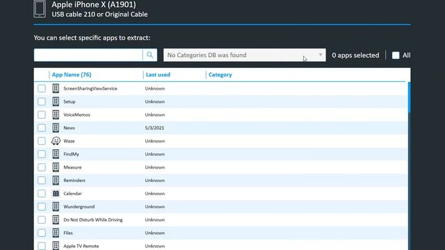 Cellebrite UFED Selective File System Extractions Now Available For IOS Devices