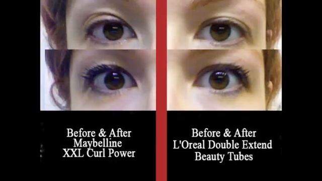 Masara Comparison: Maybelline XXL Curl Power VS. L'Oreal Double Extend Beauty Tubes