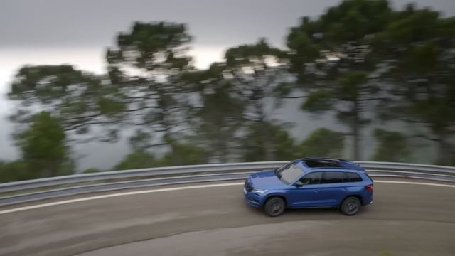 ŠKODA KODIAQ RS teaser: Go everywhere, quickly