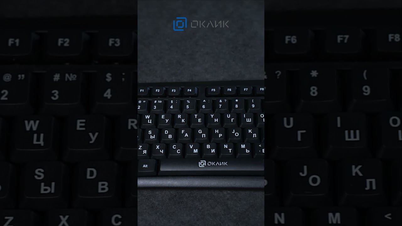 313180 Keyboard Оклик 180M black PS2 смотреть онлайн