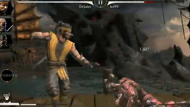 O MELHOR JOGO DE LUTA DA PLAY STORE (MORTAL KOMBAT) смотреть онлайн