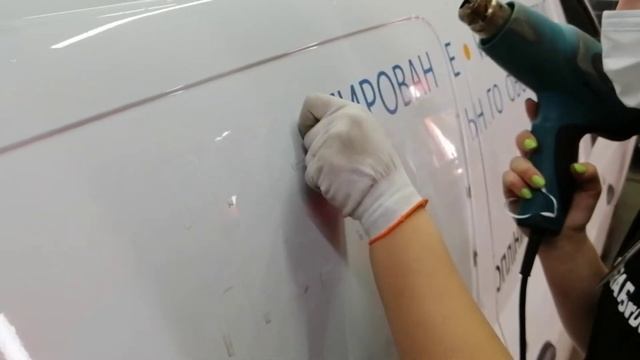 Снятие рекламных наклеек с автомобиля Часть 1 | #PlenkiSPb смотреть онлайн