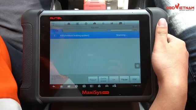 Hướng dẫn reset òa ga trên xe ô tô bằng Autel ms 906 смотреть онлайн