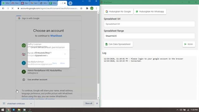 WhatSheet: Kirim banyak email dan pesan whatsapp sekaligus menggunakan Google Sheet смотреть онлайн