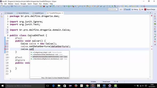 [Programação Web com Java] 270 - Fluxo de Caixa - DAO смотреть онлайн