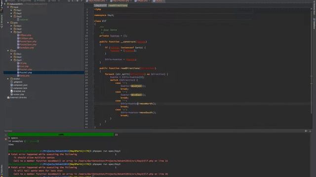 Advent of Code - TDD in PHP with phpspec Day 3 Puzzle 2 смотреть онлайн