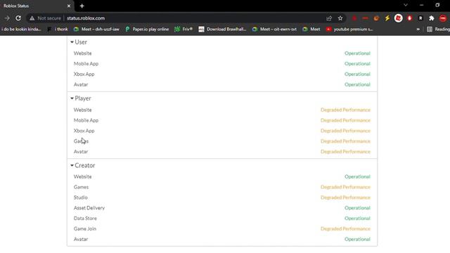 ROBLOX Went Down Again