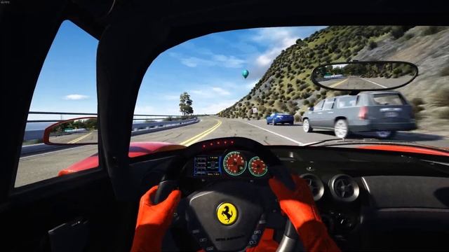 Assetto Corsa - Ferrari Enzo | Cruise on Pacific Coast Highway смотреть онлайн