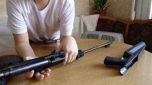 разборка пневматической винтовки иж-60