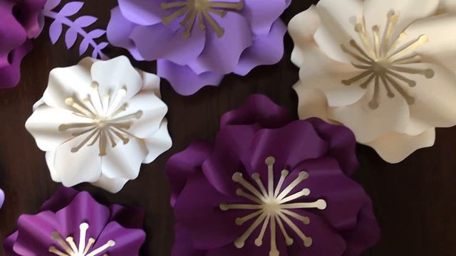 Бумажные цветы, paper flowers, Papierblumen , fleurs en papier, fiori di carta, паперові квіти смотреть онлайн