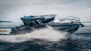 Катер Victory A11 Обзор. 11-метровый Алюминиевый Катер Из России на 900 сил.