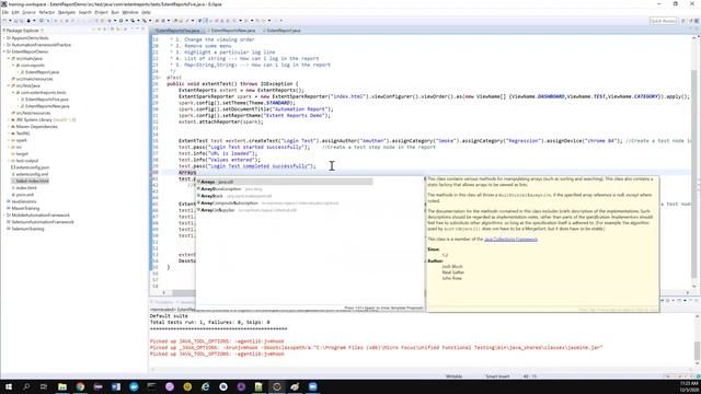 Extent Report Latest - 5.0.5 - Customized Extent Report - Part V смотреть онлайн