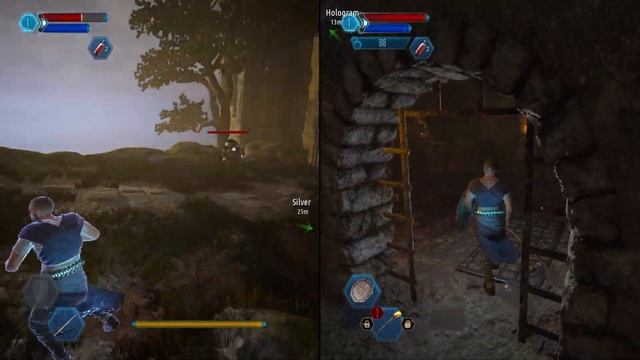 The Last Oricru (PC) - local coop (splitscreen) gameplay смотреть онлайн