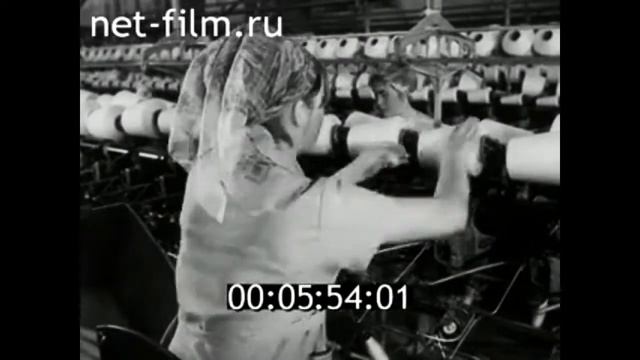 1969г. г. Фурманов. прядильно - ткацкая фабрика №2 смотреть онлайн