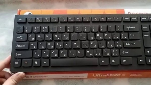 Defender Беспроводная клавиатура UltraMate SM-535 покупка в Wildberries