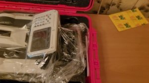 Распаковка тахеометра Eft ts1