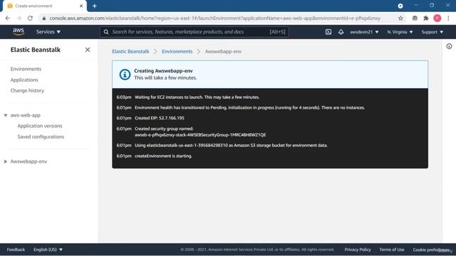 Deploying sample web application with the help of elastic beanstalk.|AWS 2022 смотреть онлайн