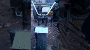 Трёхколёсный каракат,трицикл,болотоход на ободрышах своими руками