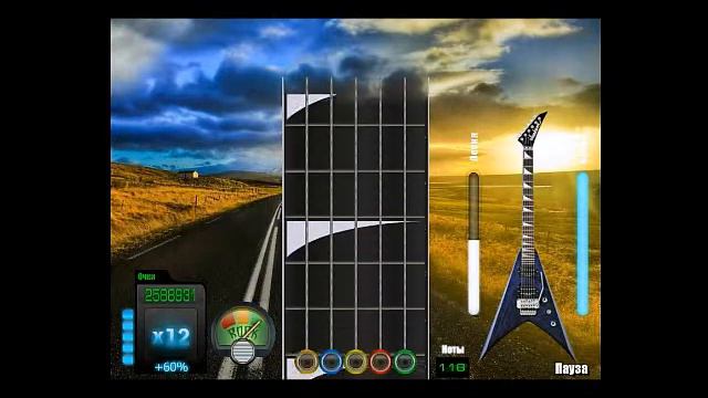 Through the Fire And Flames (Flash Rock Online) смотреть онлайн