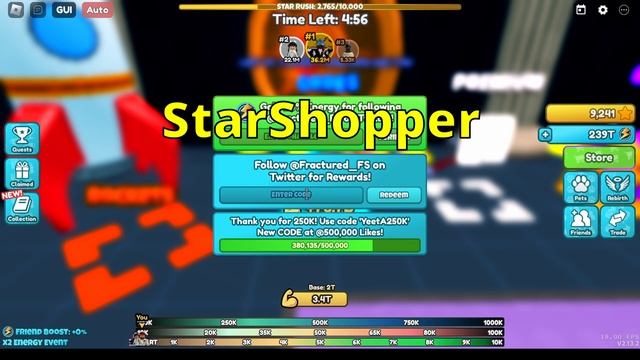 Top 10 NEW Working Codes for Yeet A Friend! | Roblox смотреть онлайн