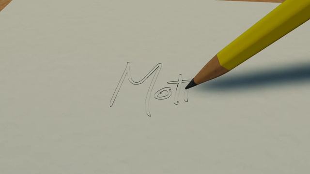 Cinema 4D - Pencil - Motion Graphic Design смотреть онлайн