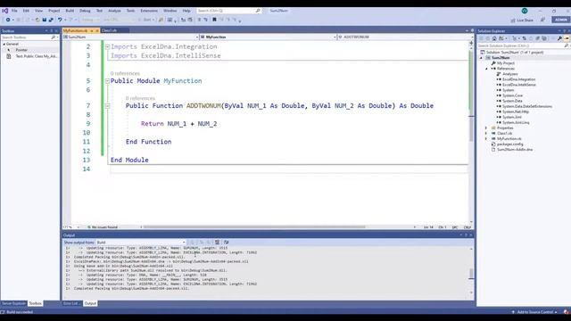 Excel VBA User-Defined Functions Like Inbuilt Excel Function | Tooltip | Intellisense
