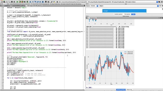 Applied Data Science Coding | Forecasting in Python | CNN model | Air Quality Dataset Deep Learning смотреть онлайн