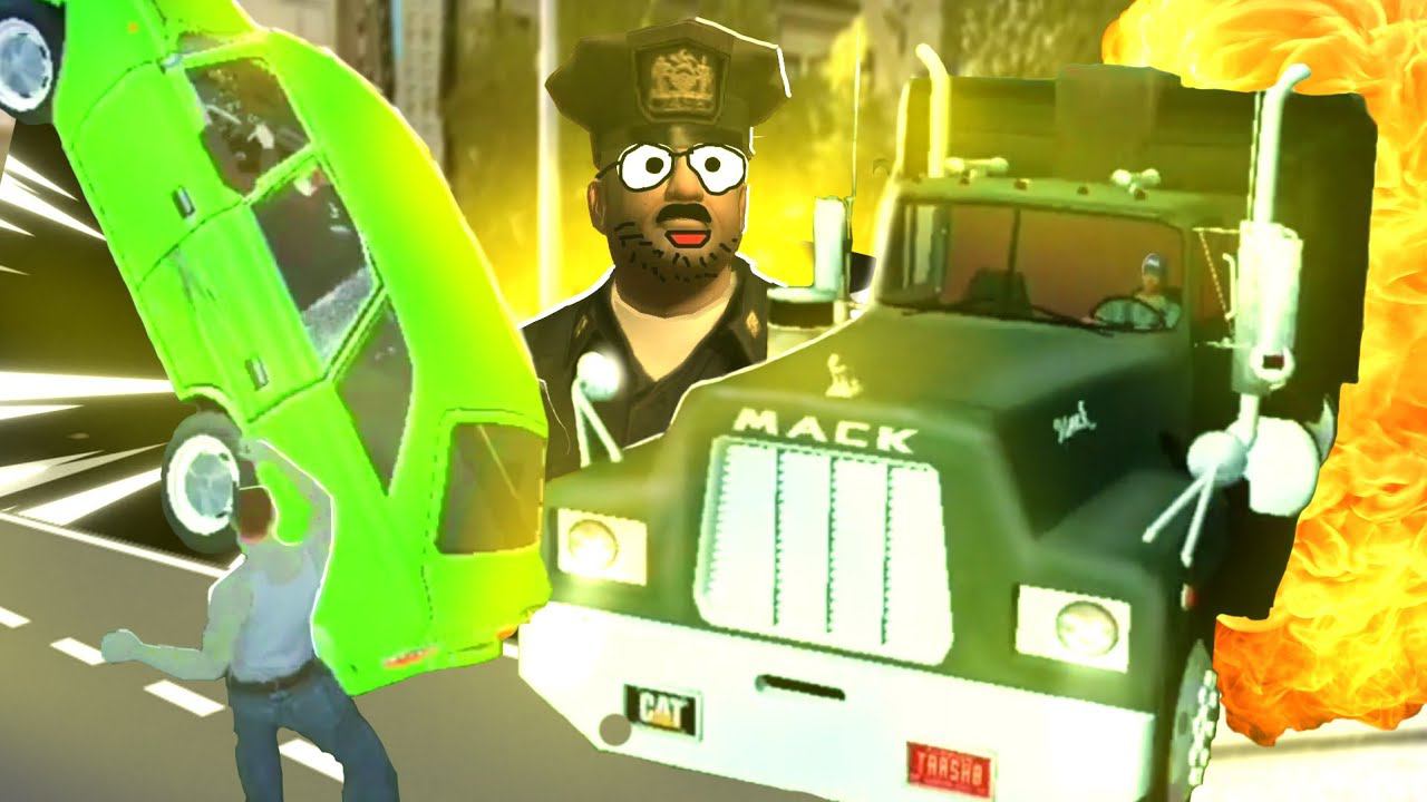 Забавные моменты в GTA #1 смотреть онлайн