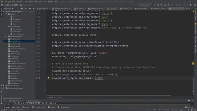 CMSC 201 Classes and Objects (Spring 21) смотреть онлайн