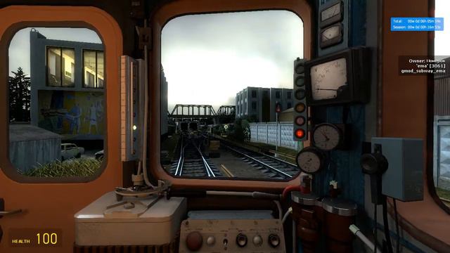 Просто слёт из-за бага стрелки.Garry's mod [Metrostroi] смотреть онлайн