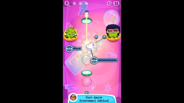 Cut The Rope Time Travel 7-15 Disco Era Walkthrough - 3 Stars смотреть онлайн