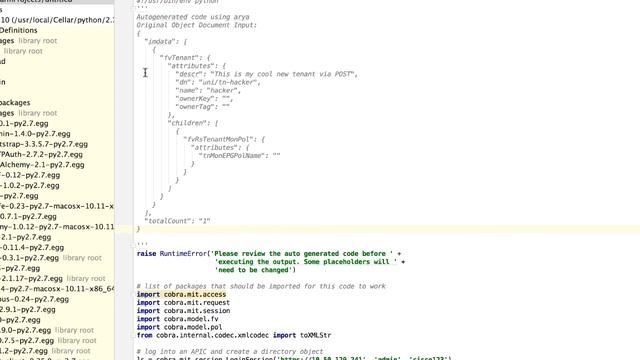 Cisco ACI - Programmability Using ARyA смотреть онлайн