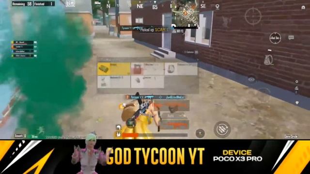 CAN?POCO X 3 PRO HANDLE LIVE STREAM | 5 FINGER BGMI LIVE STREAM | GoDTycoonYT IS LIVE смотреть онлайн