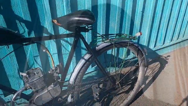 Тюнинг мотовелика!?Перекрасил мотовелик и получилась ПУШКА ГОНКА)???