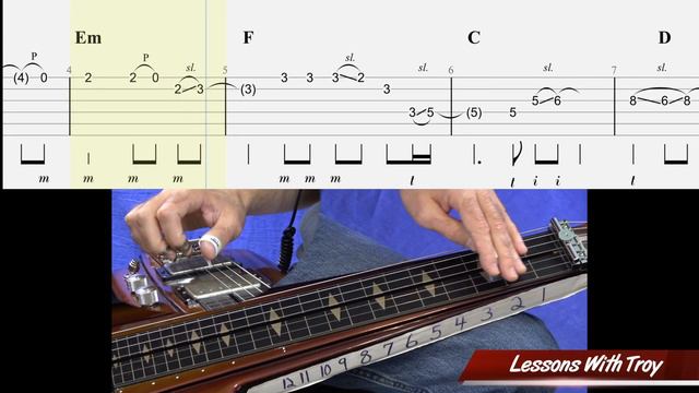 Freebird Slide Intro - on LapSteel in Open D смотреть онлайн