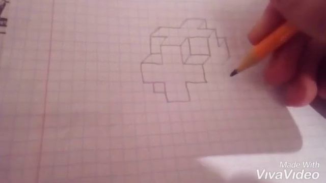 Мега лёгкий 3d рисунок! смотреть онлайн