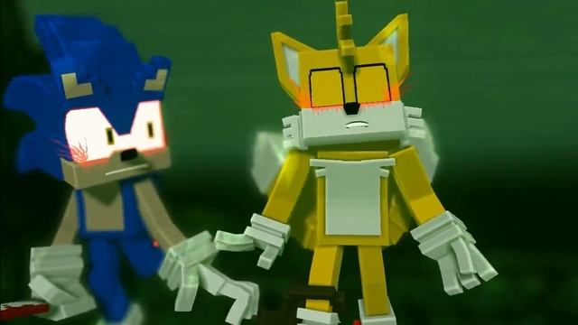 Sonic saves Tails - Good Ending - FNF Minecraft Animation - Animated смотреть онлайн