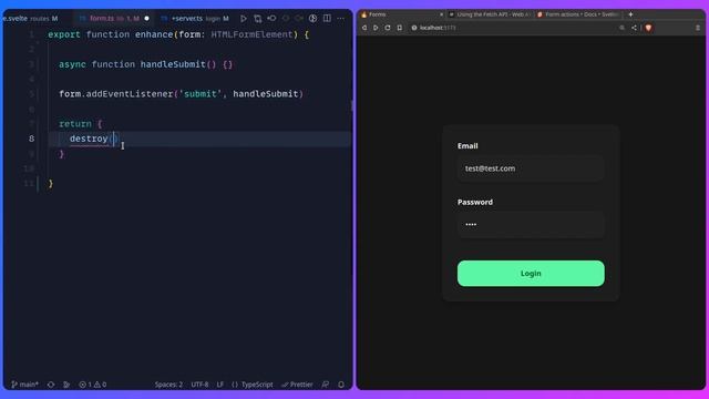 How To Use Progressive Form Enhancement With SvelteKit смотреть онлайн