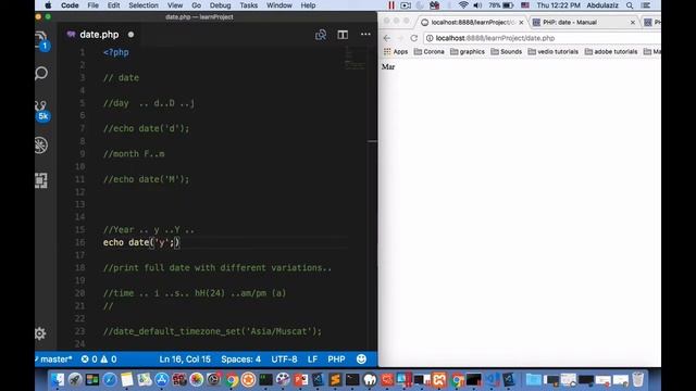 تعلم لغة PHP من الصفر (Date) | ١٠ смотреть онлайн