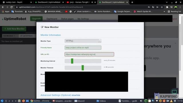 HOW TO KEEP YOUR REPLIT NODEJS PROJECT ONLINE FOR 24/7 WITHOUT REPLIT 24/7 PLAN смотреть онлайн