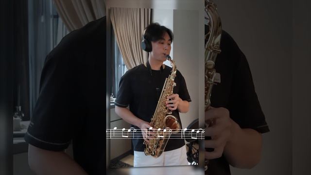 Sway Michael Bublé Alto Sax Sheet Music 🎷 #sway #michaelbublé #saxophone смотреть онлайн