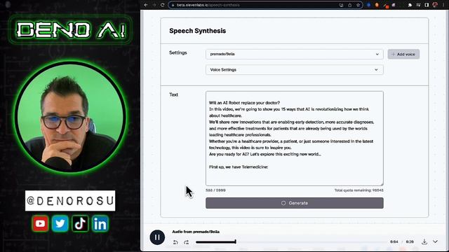 Eleven Labs AI Voice Cloning Tutorial смотреть онлайн